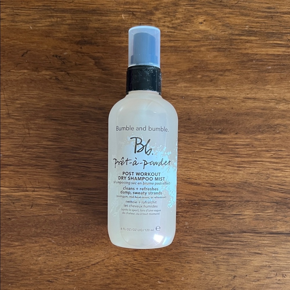 Bumble and Bumble Prêt-à-powder Post Workout Dry Shampoo Hair Mist NWT 4 oz.